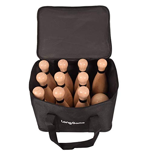 Outdoor Giant Lawn Bowling Games Wooden Lawn Set Fun Sports Games