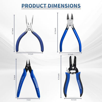 4 Piece Pliers Set (4 Count)