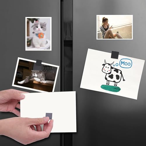 Magnets with Adhesive Backing 110Pcs Squares 20x20x2mm