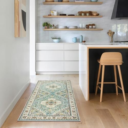 Felice Floral Medallion Runner Rug