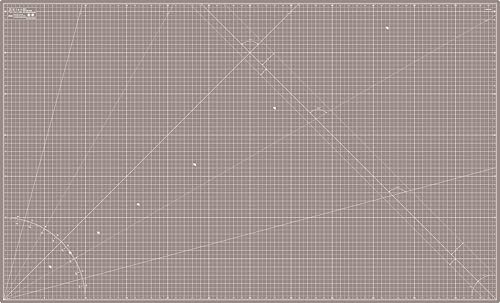 Cutting Mat 36x60 Black & Taupe