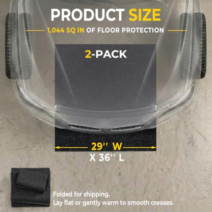 2 Pack Golener Oil Spill Mat (2 Count)