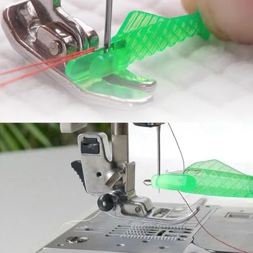 10 Pcs Fish Mouth Sewing Machine Needle Threader