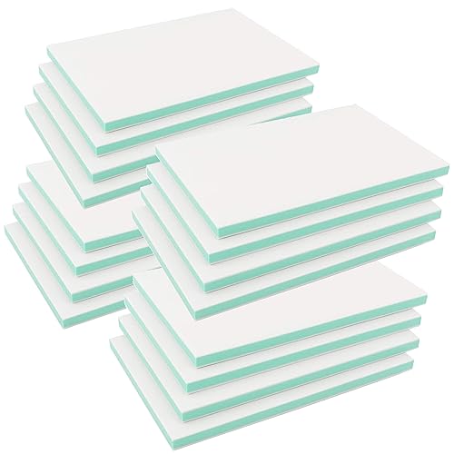 16 Pack 4" x 6" Rubber Stamp Carving Blocks (16 Count)