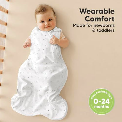 2 Pack Organic Baby Sleep Sacks