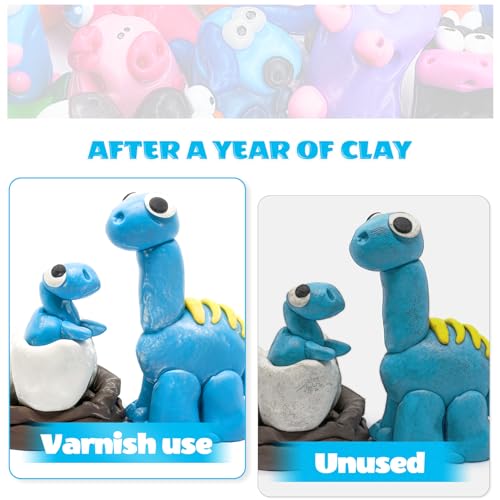Air Dry Clay Gloss Glaze Varnish