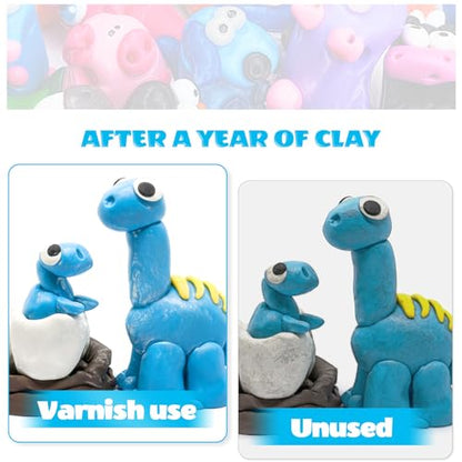Air Dry Clay Gloss Glaze Varnish