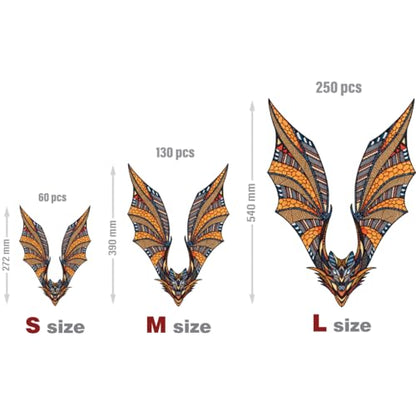 Bat Wooden Jigsaw Puzzle