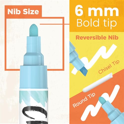 Liquid Chalk Markers for Chalkboard (20 Count)