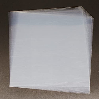 16PCS 6 Mil Blank Mylar Stencil Sheets (16 Count)