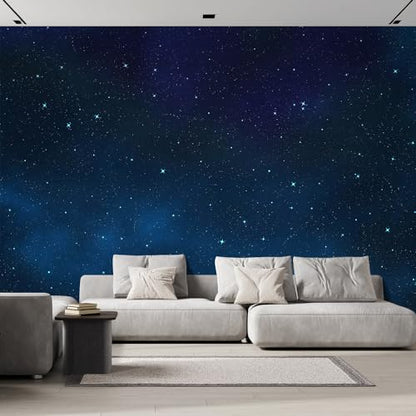 Large Wall Mural Beautiful Scenery of The Starry Night Self