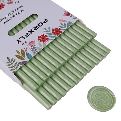 30 Pieces 7mm Sealing Wax Sticks for Glue Gun