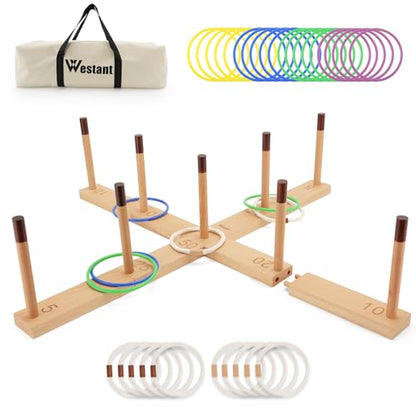 33" Giant Ring Toss Game for Yard (30 Count)