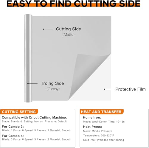Reflective HTV Vinyl Roll