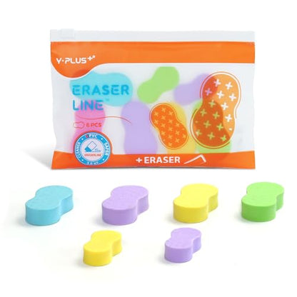 Erasers for Kids (6 Count)
