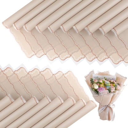 20 Sheets Flower Wrapping Paper (20 Count)