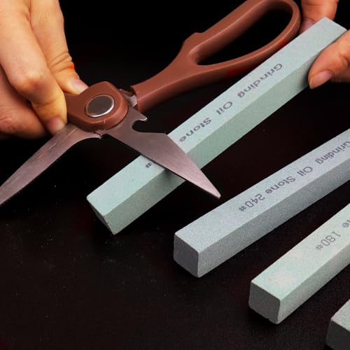 4Pcs Square Sharpening Stone Set