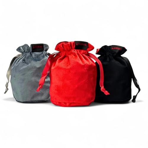 Velvet Drawstring Dice Bag (3 Count)