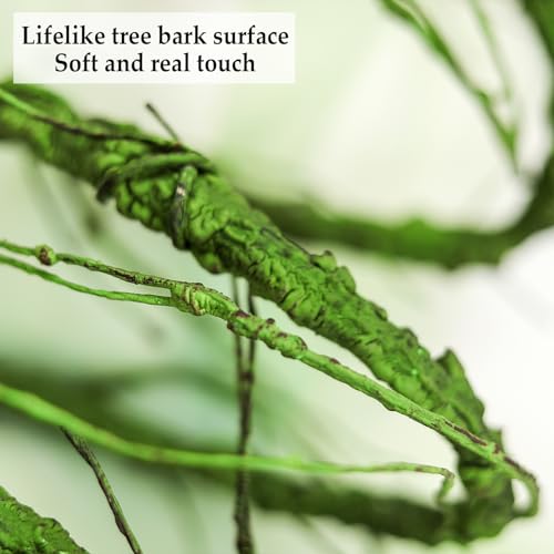 118" M Green Grapevine Garland Fake Tree Branches Willow Twigs