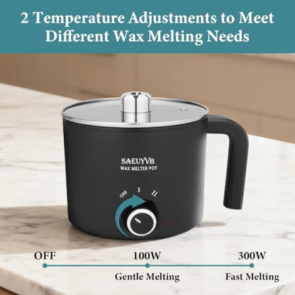 Candle Making Kit with 1.8L Wax Melter Pot