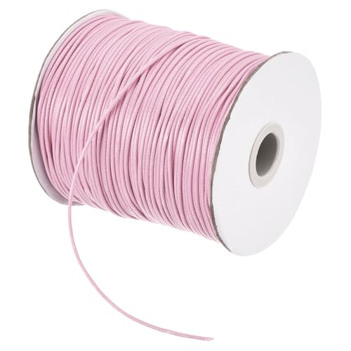 Waxed Cord 1.5mm Waxed Polyester Cord 175 Yard Wax String for Bracelet Making