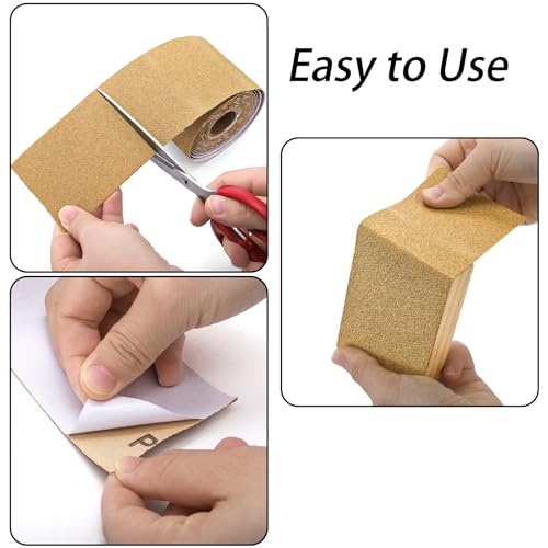 PSA Longboard Sandpaper Rolls Set (4 Count)
