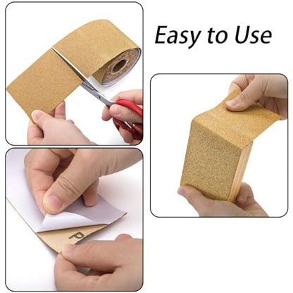 PSA Longboard Sandpaper Rolls Set (4 Count)