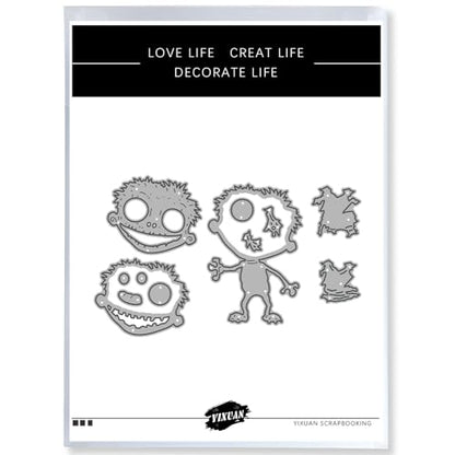 Halloween Clear Silicone stampReusable Stamp with Pumpkins