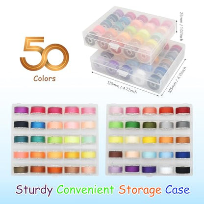 100pcs Sewing Thread kit (124 Count)