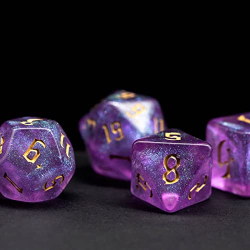 DND Dice Set D&D Polyhedral Dice for RPG (7 Count)