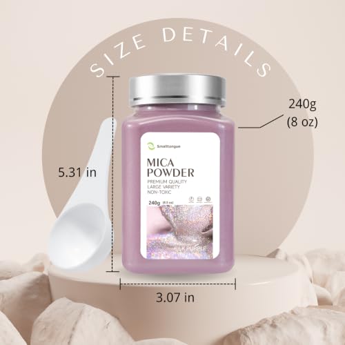 Mica Powder Silk Purple