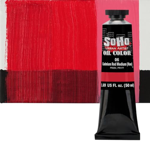 Oil Paint Cadmium Red Medium Hue
