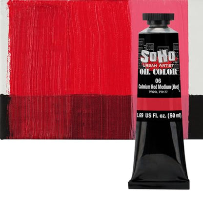 Oil Paint Cadmium Red Medium Hue