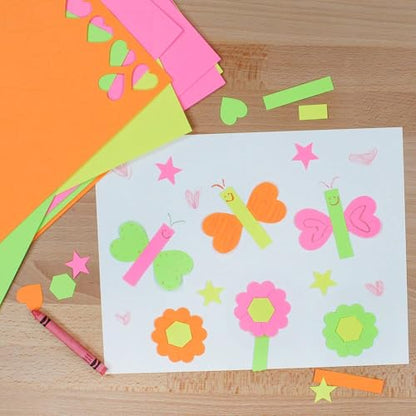 Heart Star Hexagon Rectangle Cutouts (696 Count)