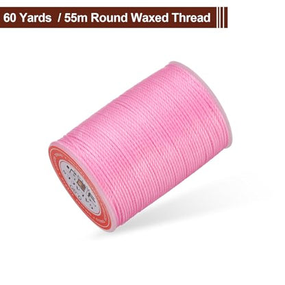 Leather Sewing Waxed Thread 0.8mm 60Yards