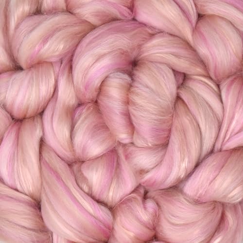 Merino Silk Luxe Tonal Designer Blend. Superfine Merino
