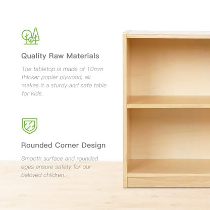 Montessori Toy Shelf (2 Count)