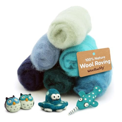 Wool Roving Kit for Needle Felting