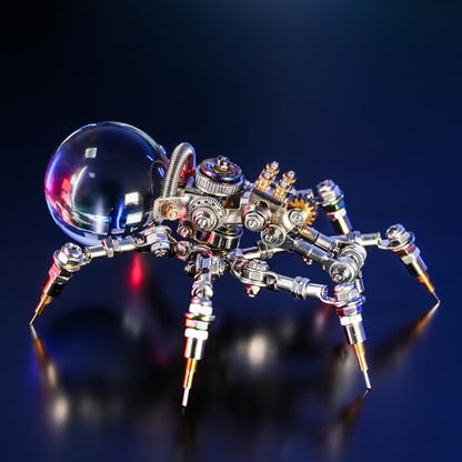 Mostarle Crystal Lamp Jumping Spider 3D Metal Puzzle
