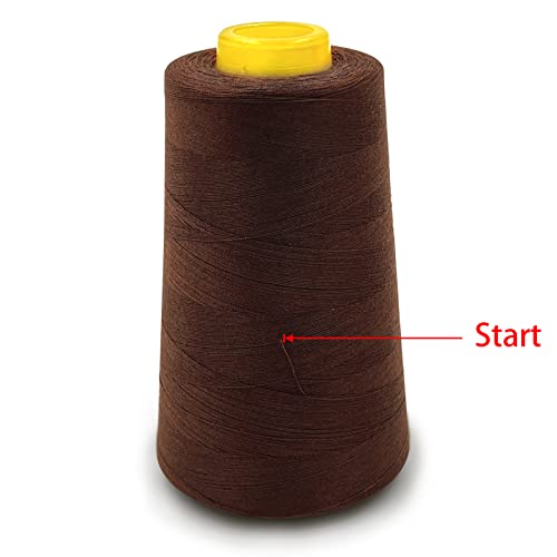 4 Cones of 3000 Yards Each Spool Thread for All Purpose