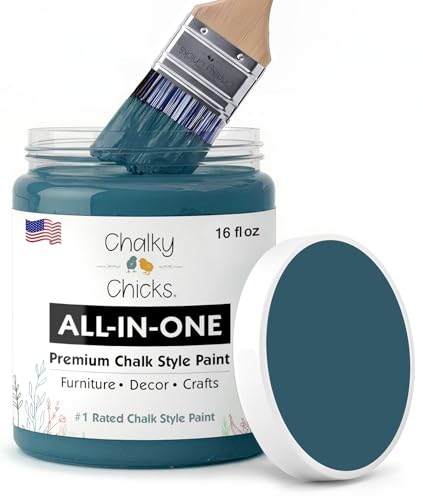 Jaded 16 Fl Oz Chalk Paint for Furniture All in One