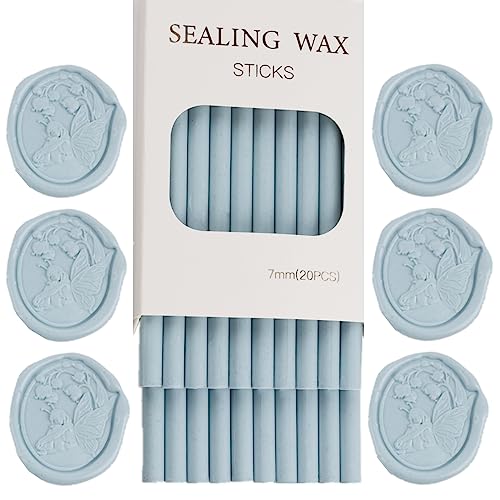 20pcs Glue Gun Wax Seal Sticks for Wedding Invitations (20 Count)