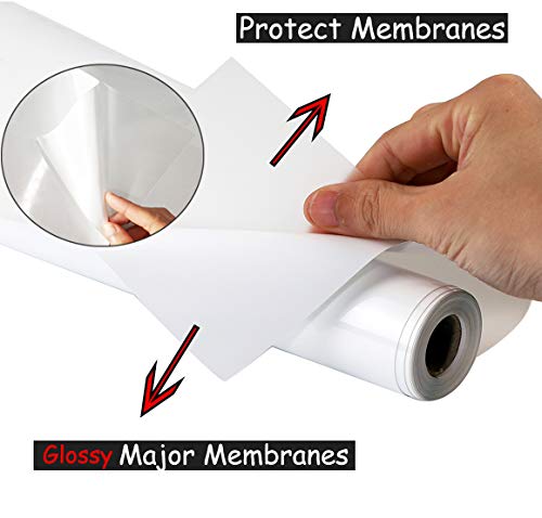 White Heat Transfer Vinyl HTV Rolls (8 Foot)