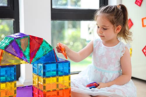 66PCS Premium Polygon Magnetic Tiles Set