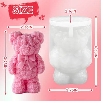 Bear Candle Molds