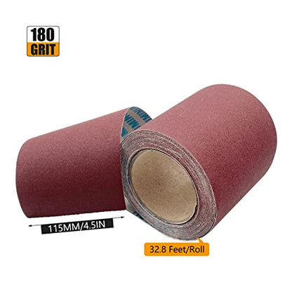 180 Grit Emery Cloth Roll