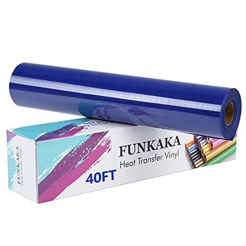 Blue Heat Transfer Vinyl Rolls