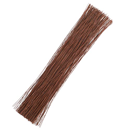 200 Pcs Brown Floral Wire (233.34 Foot)