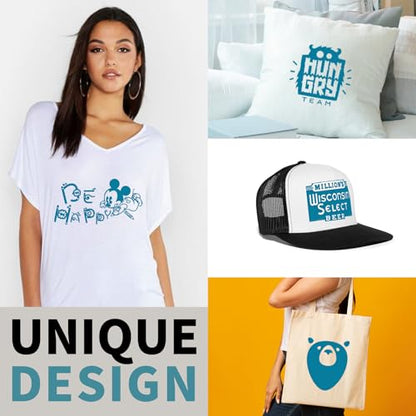 Teal Heat Transfer Vinyl (24 Count)
