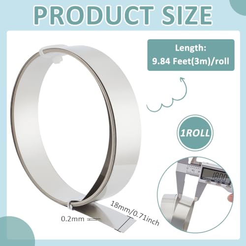 9.84 Feet 32Gauge Flat Nickel Silver Wire